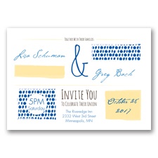 Flirty Fall Fling - Horizon - Invitation