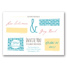 Flirty Fall Fling - Malibu - Invitation