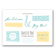 Flirty Fall Fling - Pool - Invitation