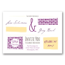 Flirty Fall Fling - Sangria - Invitation
