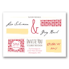 Flirty Fall Fling - Poppy - Invitation