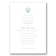 Beach Elements - Clover - Invitation