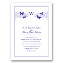 Butterfly Swirl - Invitation