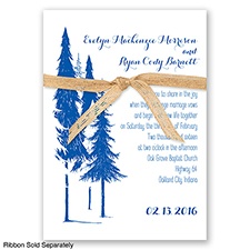 Forest Romance - Horizon - Invitation