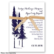 Forest Romance - Lapis - Invitation