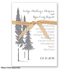 Forest Romance - Mercury - Invitation