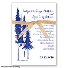 Forest Romance - Regency - Invitation