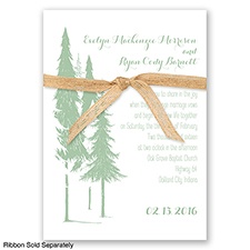 Forest Romance - Meadow - Invitation