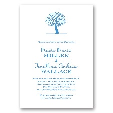 Harmony - Cornflower - Invitation