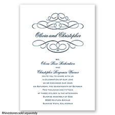 Ovation - Peacock - Invitation