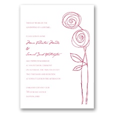 Unforgettable  - Apple - Invitation