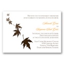 Falling Leaves - Invitation