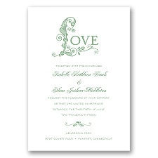 Only Love - Clover - Invitation