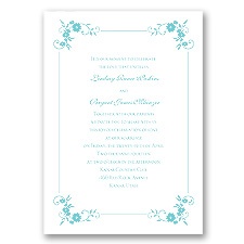 Blossoms Galore - Pool - Invitation