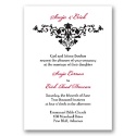 Regal Damask - Invitation
