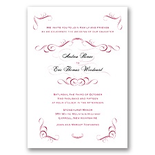 Artistry - Apple - Invitation