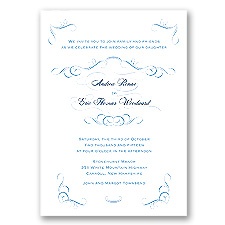 Artistry - Cornflower - Invitation
