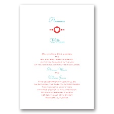 Love Always - Guava - Invitation