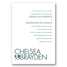 Make A Statement - Gem - Invitation