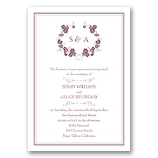 Perfect Vintage - Rosewood - Invitation