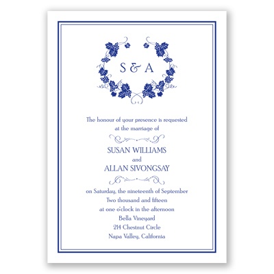 Perfect Vintage - Regency - Invitation