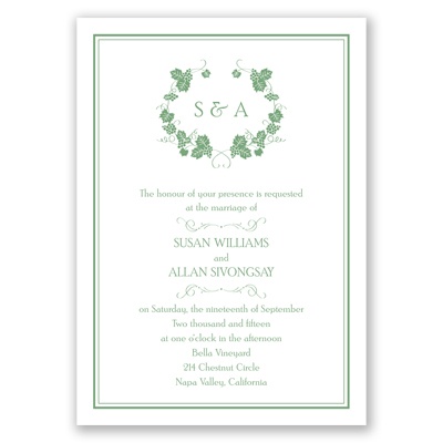 Perfect Vintage - Clover - Invitation