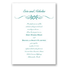 Starfish Beach - Jade - Invitation