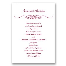 Starfish Beach - Apple - Invitation