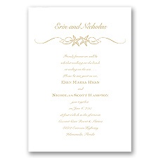 Starfish Beach - Golden - Invitation