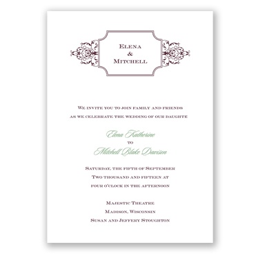 So Sophisticated - Invitation