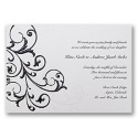 Uptown Swirl - Invitation