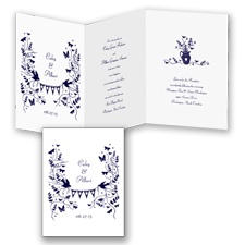 Rustic Romance - Lapis - Invitation