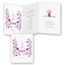 Rustic Romance - Sangria - Invitation
