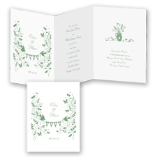 Rustic Romance - Clover - Invitation