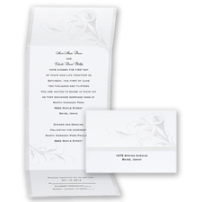 Calla Lily Seal and Send - Invitation