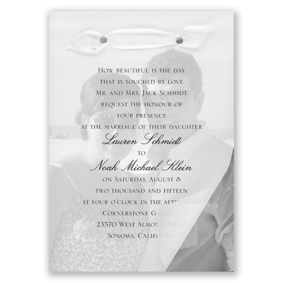 Photo with Overlay - DIY Invitation Kit