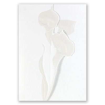 Elegant Lilies - Invitation
