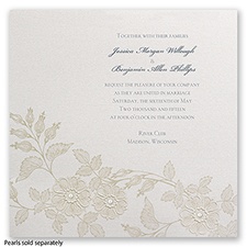 Lacy Elegance - Invitation