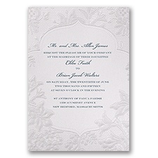 Luscious Lace - Invitation