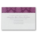 A Smart Choice - Grape - Invitation