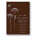 Bloom - Chocolate - Invitation