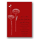 Bloom - Scarlet - Invitation