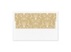 Monogram Flourish - Golden - Envelope Liner