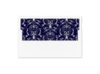 Monogram Flourish - Lapis - Envelope Liner