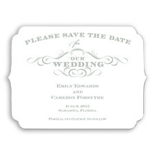 Chic Die Cut - Meadow - Save the Date
