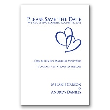 Duo Hearts - Regency - Save the Date