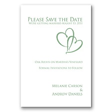 Duo Hearts - Clover - Save the Date