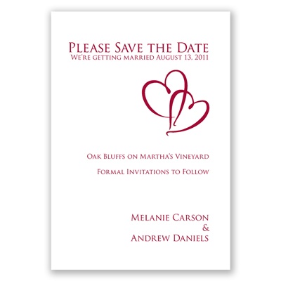 Duo Hearts - Save the Date