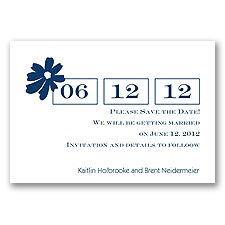 Sweet Daisy - Marine - Save the Date