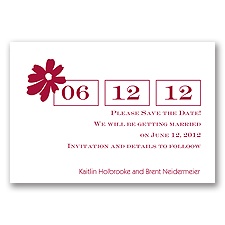Sweet Daisy - Apple - Save the Date